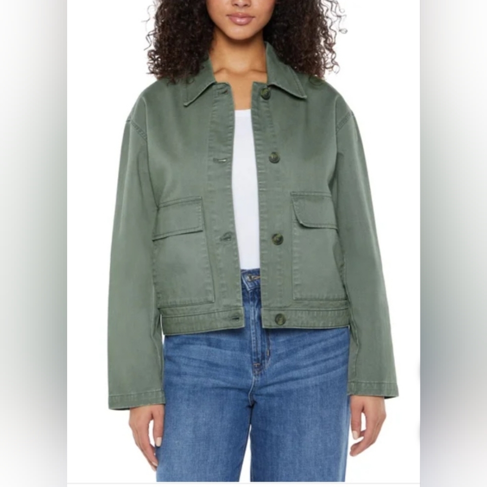 GAP Women's Relaxed Fit Jacket 100% Cotton